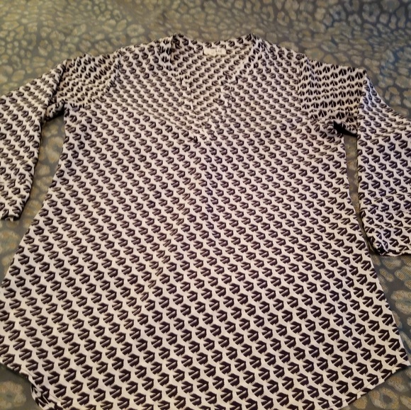 Maison Jules Tops - 3/$50 Black and White Tunic